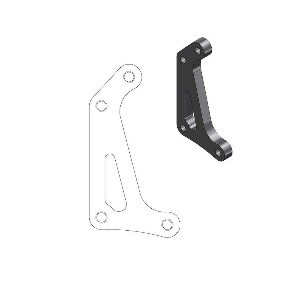 MOTO-MASTER Adapterhalterung Supermoto 320mm MOTO-MASTER Adapterhalterung Supermoto 320mm