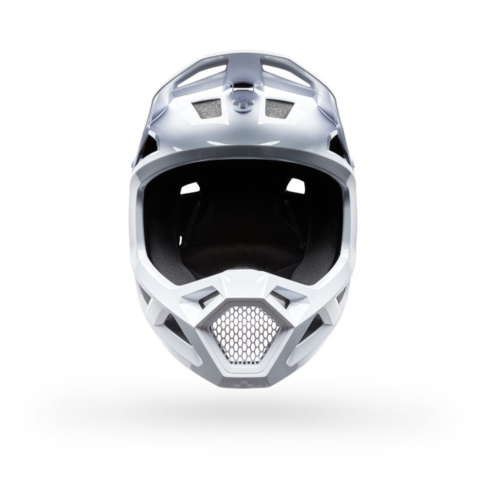 FOX YOUTH RAMPAGE WHT CE/CPSC Fullface MTB Helm für Kinder weiss