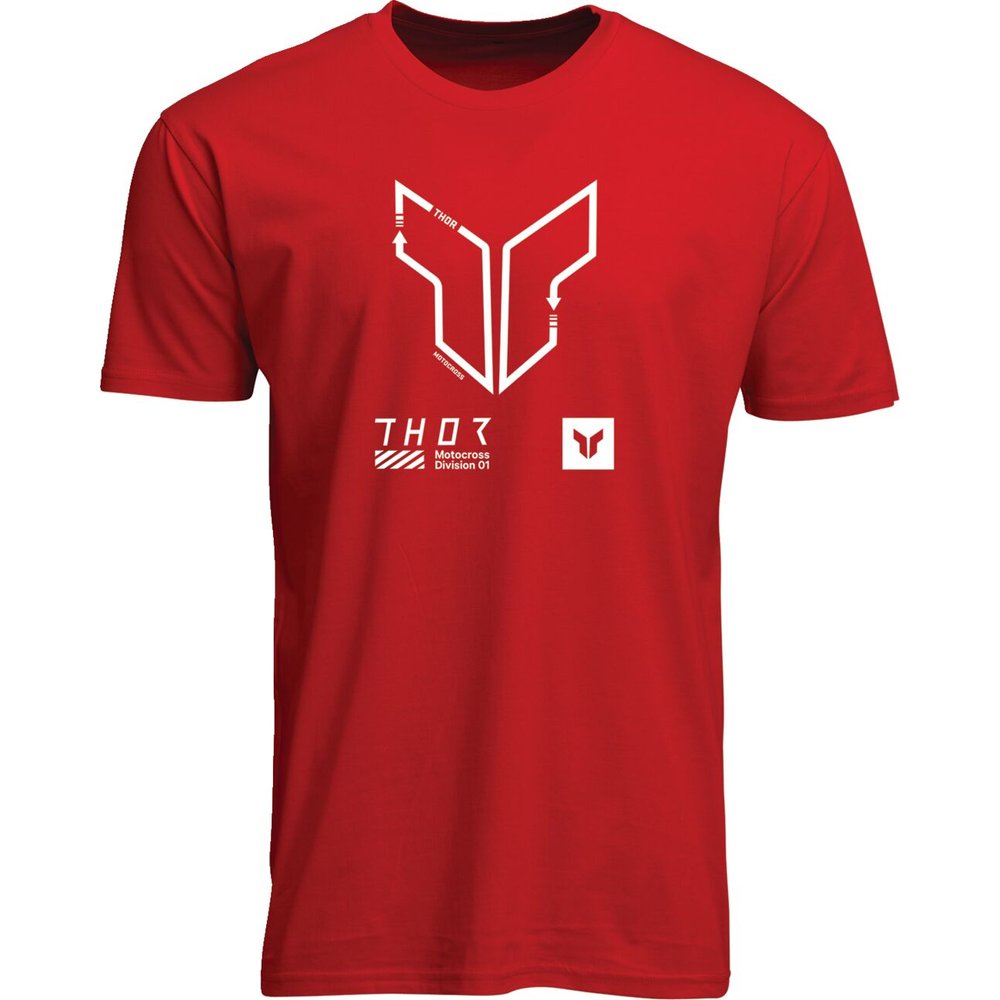 THOR T-Shirt Trax rot THOR T-Shirt Trax rot