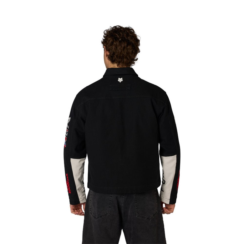 FOX HONDA WORK JACKE schwarz
