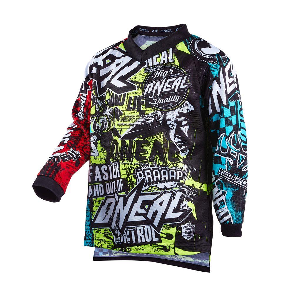 ONEAL Element Youth Wild V.22 MX Kinder Jersey multi
