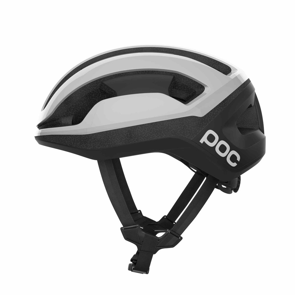 POC Omne Lite Gravel Helm Hydrogen White/Uranium Black Matt