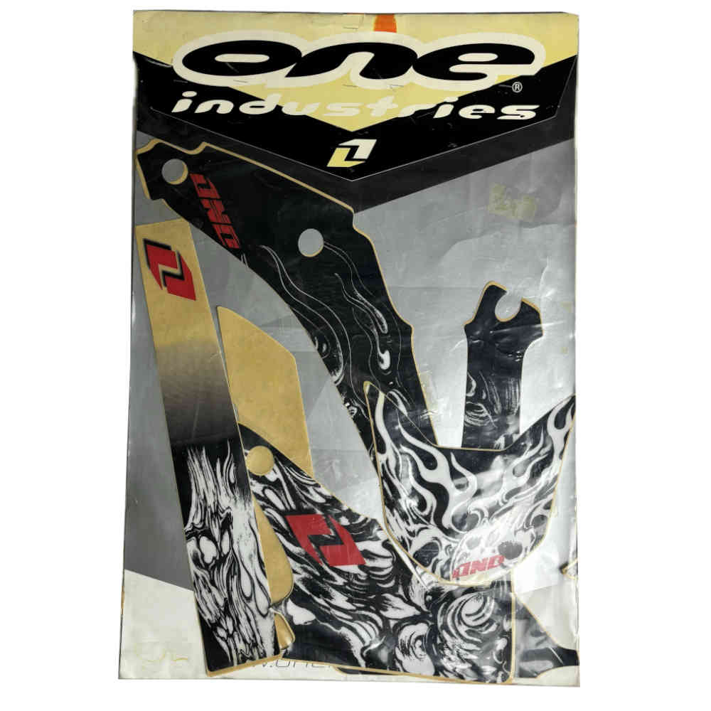 ONE INDUSTRIES Tattoo Slayer Dekorsatz passend für Honda CRF 450 05-07 schwarz