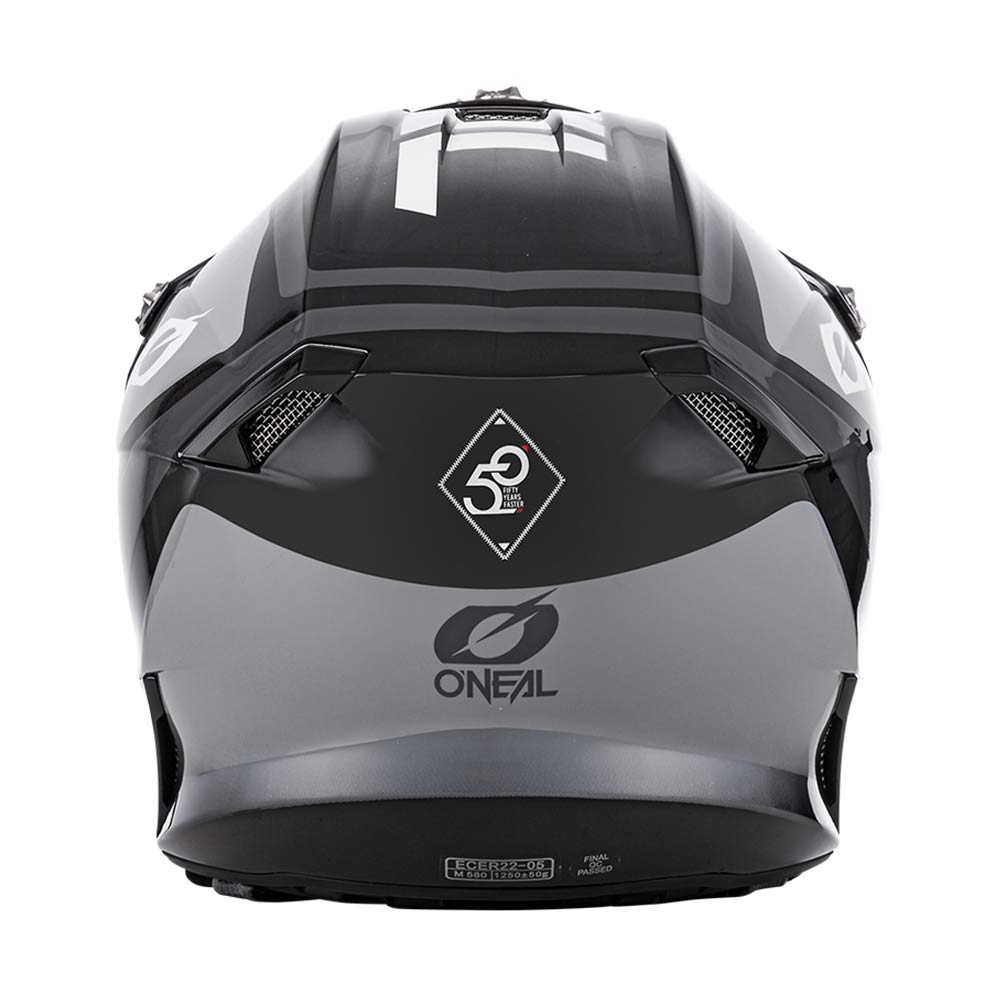 ONEAL 10 SRS Hyperlite Motocross Helm core schwarz grau ONEAL 10 SRS Hyperlite Motocross Helm core schwarz grau