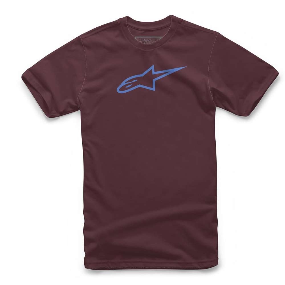 ALPINESTARS Ageless Classic T-Shirt maroon blau ALPINESTARS Ageless Classic T-Shirt maroon blau
