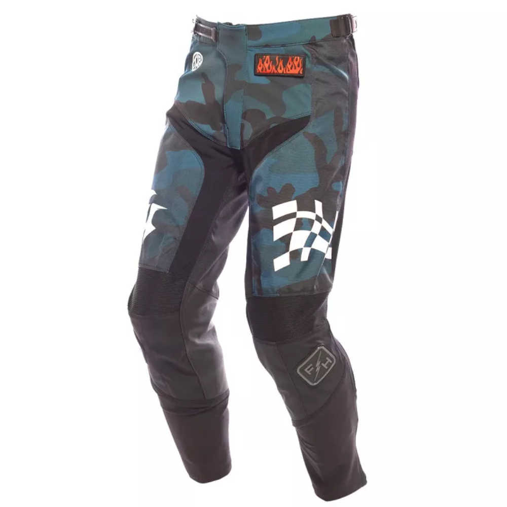 FASTHOUSE Grindhouse Bereman Motocross Hose blau camo