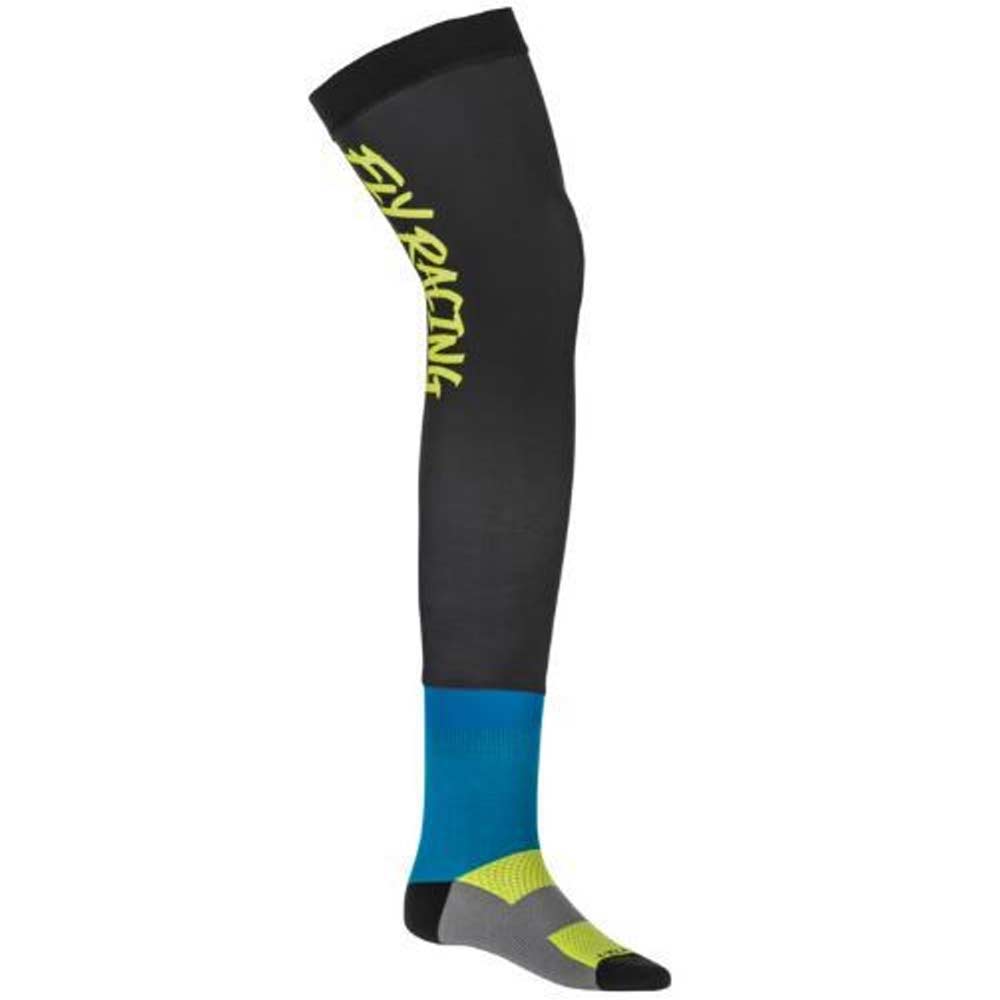 FLY 350-0447 Knee Brace Socken gelb blau