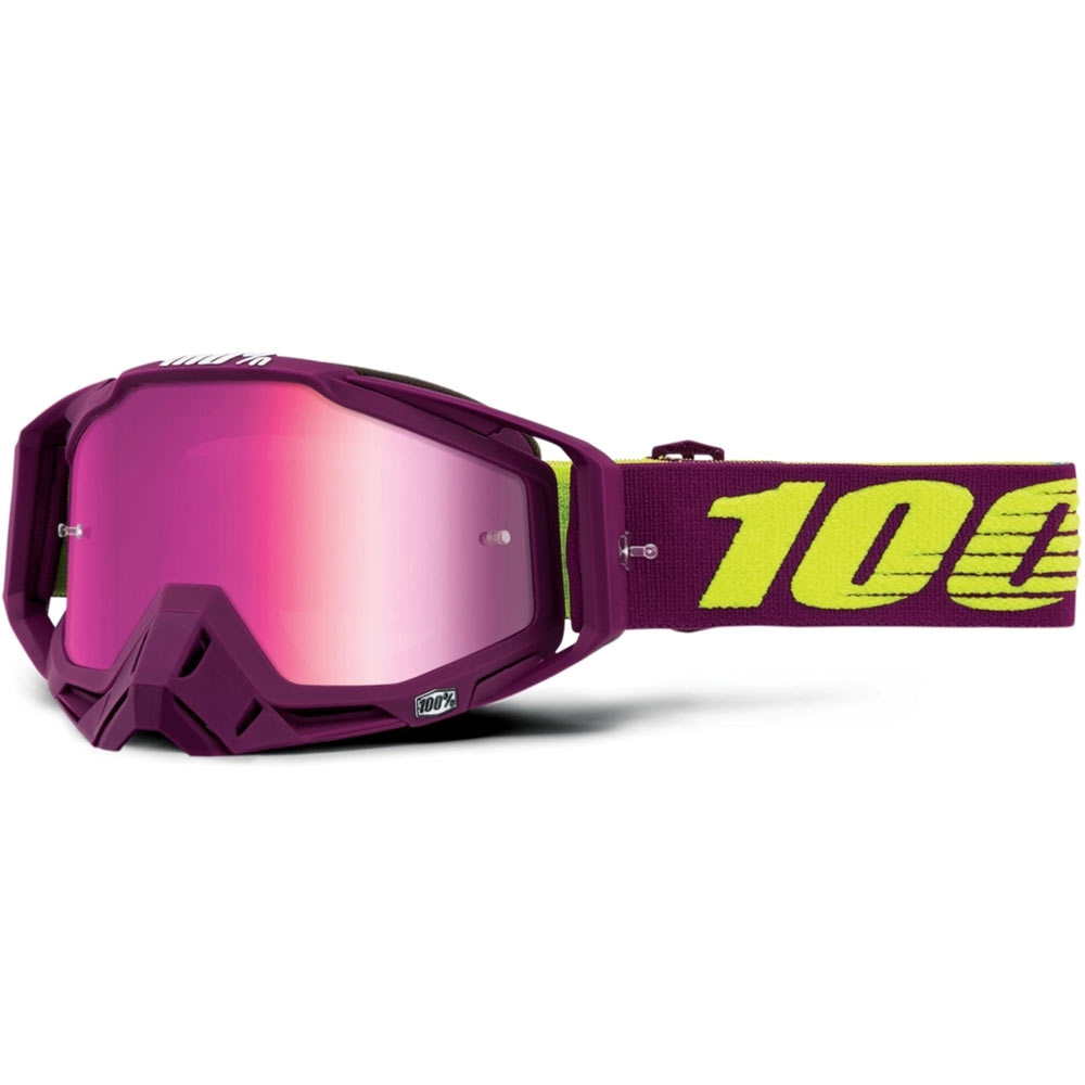 100% Racecraft Klepto MX MTB Brille pink