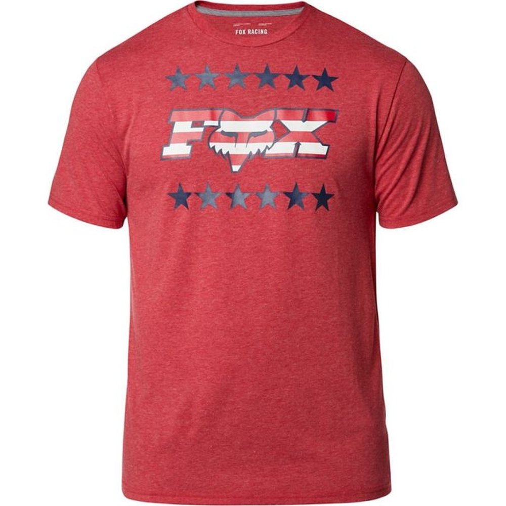 FOX Brake Free T-Shirt heather chili rot