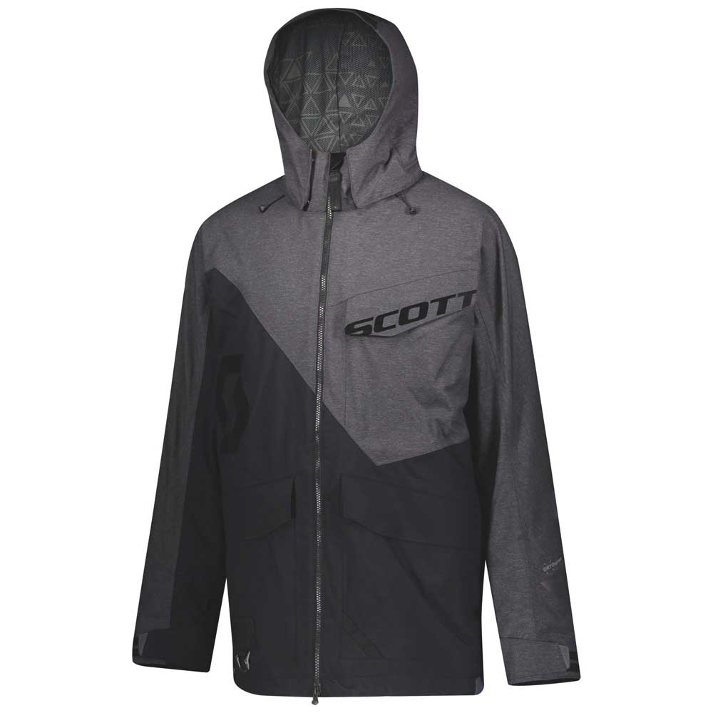 SCOTT Jacke XT Shell Dryo schwarz/melange grau SCOTT Jacke XT Shell Dryo schwarz/melange grau