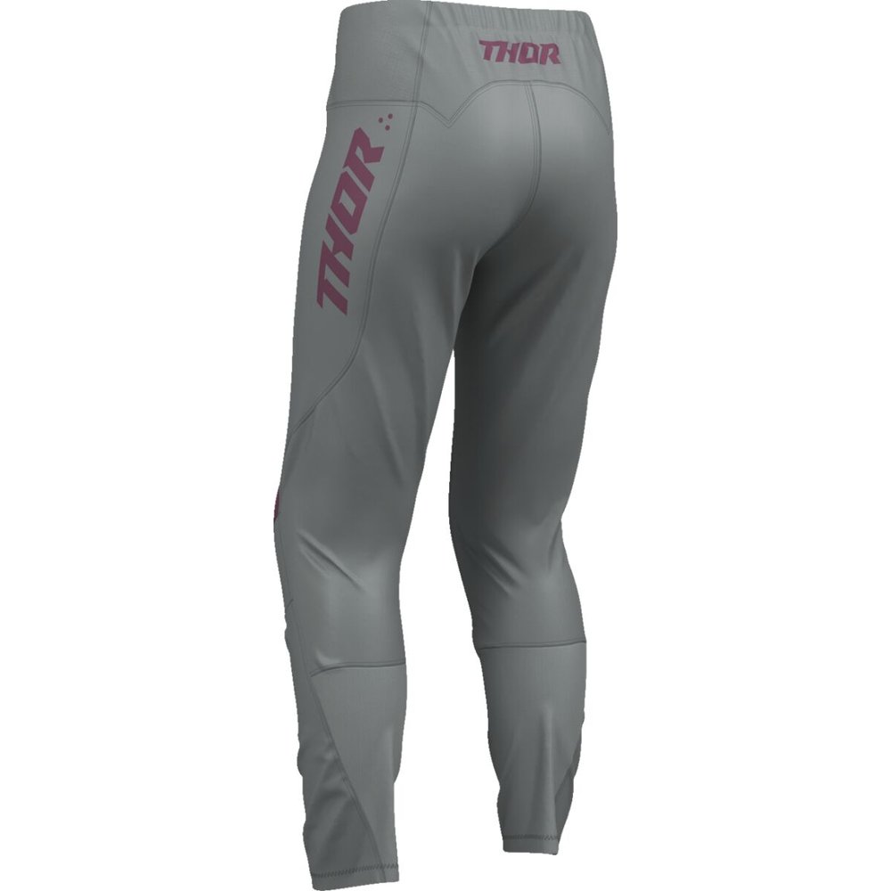 THOR Ridemode Menace Frauen Motocross Hose lila/grau