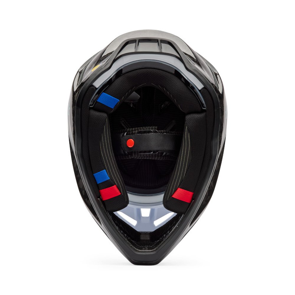 FOX V3 RS GHOST Motocross Helm Weiss