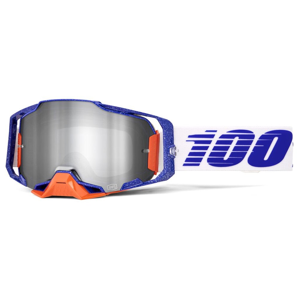 100% Armega Brille Lavingaad verspiegelt silber