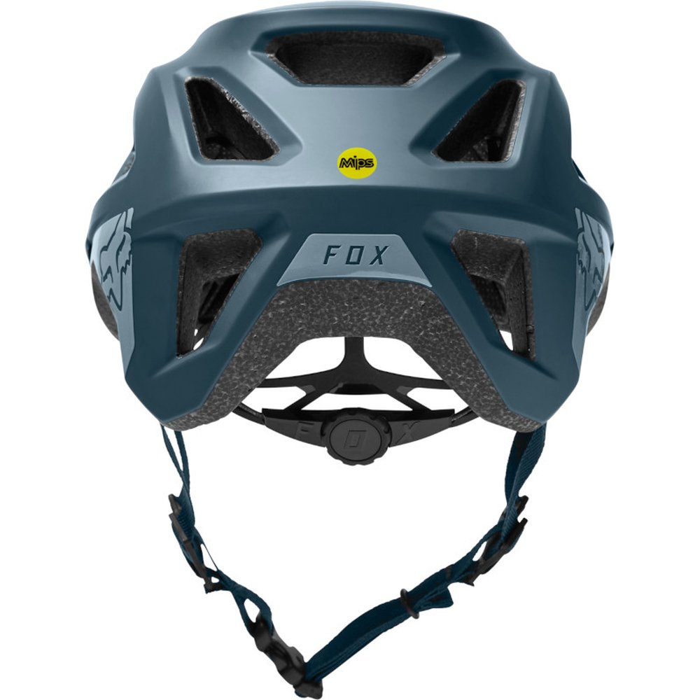 FOX MAINFRAME HELMET TRVRS MTB Helm Slate Blau