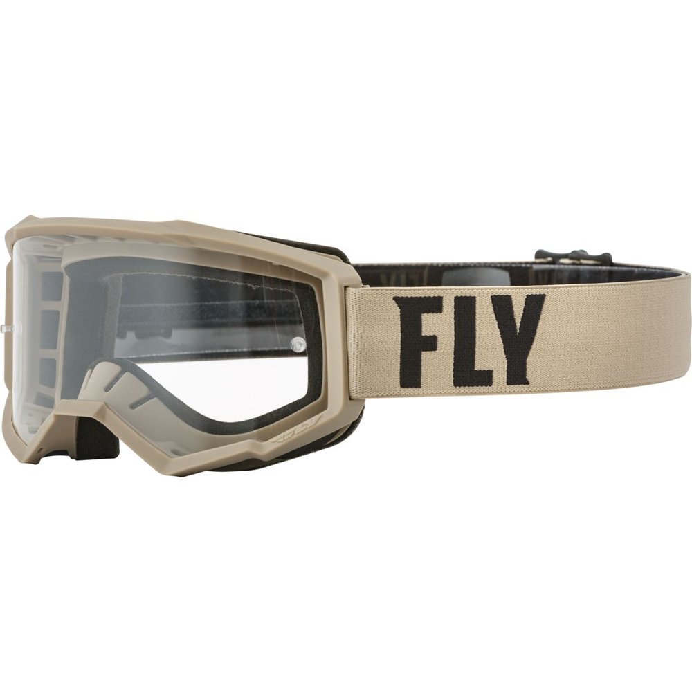 FLY Focus MX MTB Brille braun klar