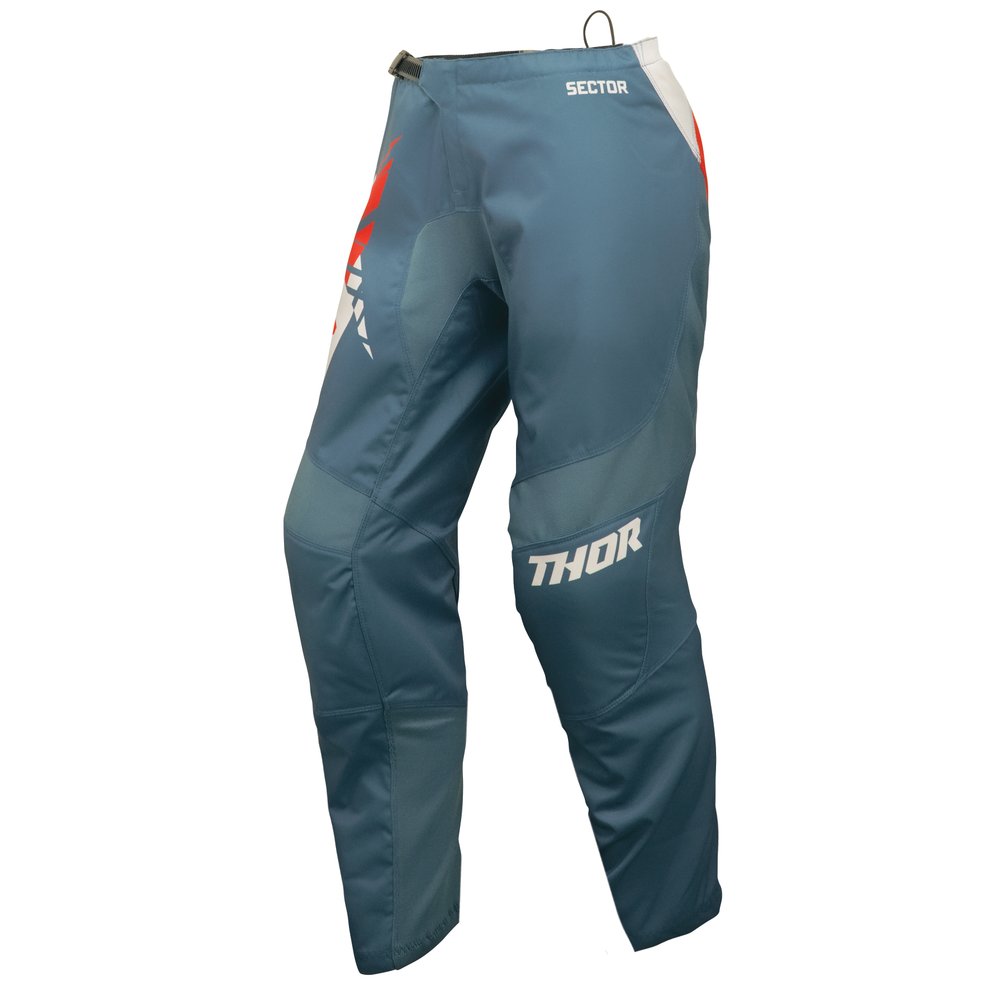 THOR Sector Split Frauen Motocross Hose teal weiss