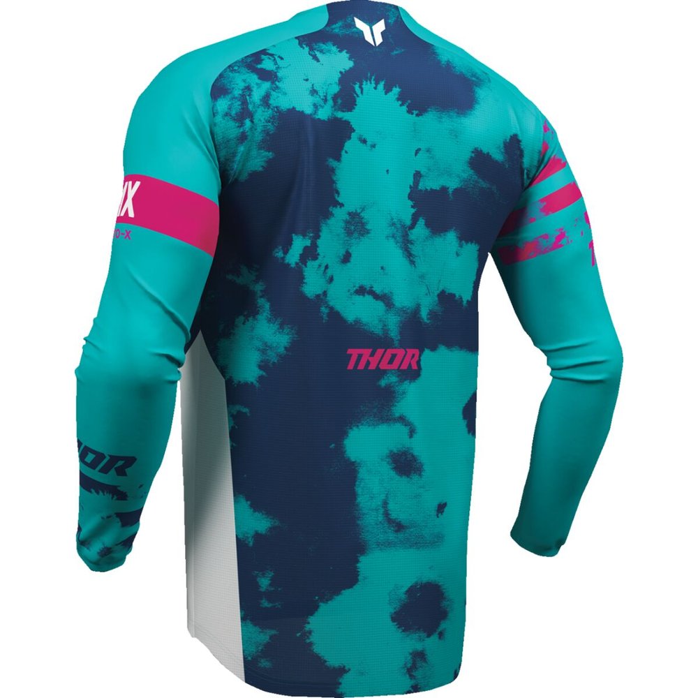 THOR Launchmode Bleach Youth Kinder Jersey weiss/Aqua THOR Launchmode Bleach Youth Kinder Jersey weiss/Aqua