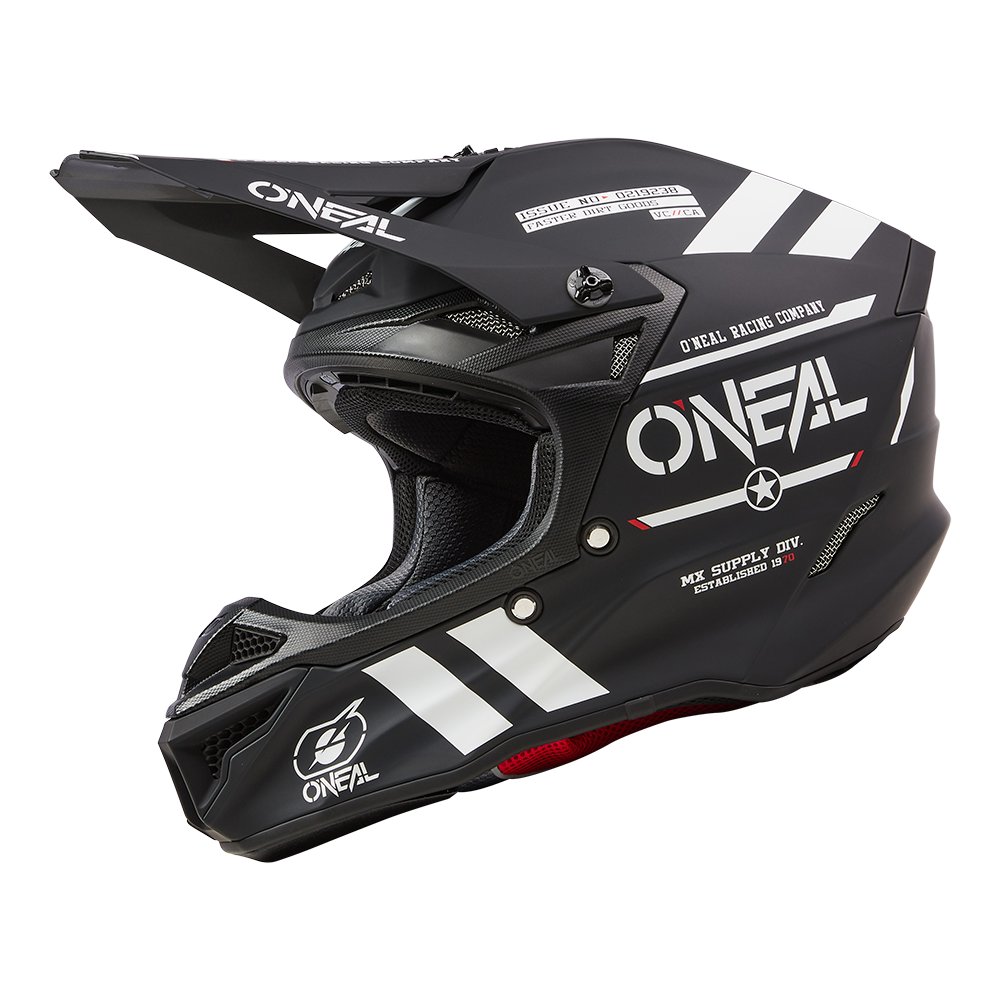 ONEAL 5SRS Polyacrylite Helm Warhawk schwarz