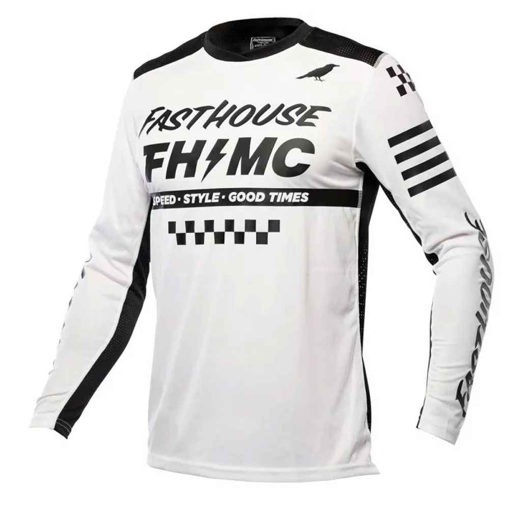 FASTHOUSE Elrod A/C MX MTB Jersey weiss