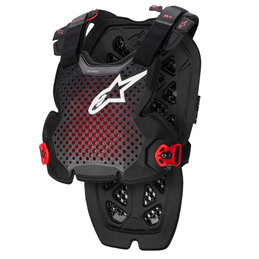 ALPINESTARS A-1 Brustpanzer schwarz rot