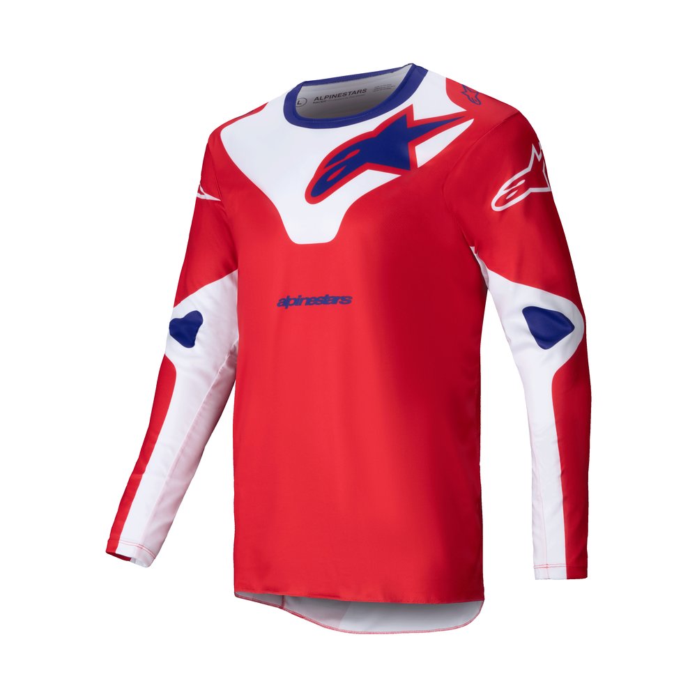 ALPINESTARS Racer Veil Jersey rot weiss ALPINESTARS Racer Veil Jersey rot weiss