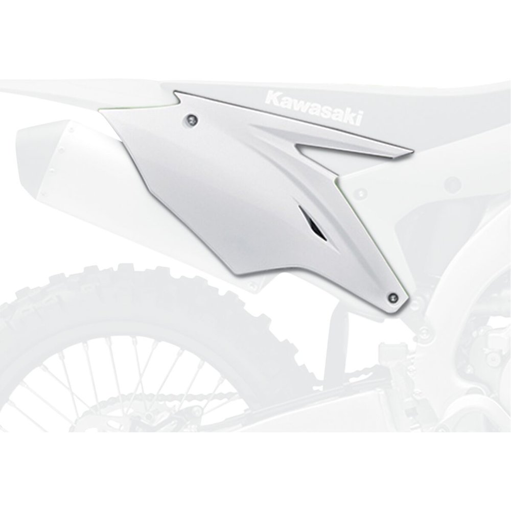 POLISPORT Seitenteile Kawasaki KX 250 F 17- 450 16- weiss POLISPORT Seitenteile Kawasaki KX 250 F 17- 450 16- weiss
