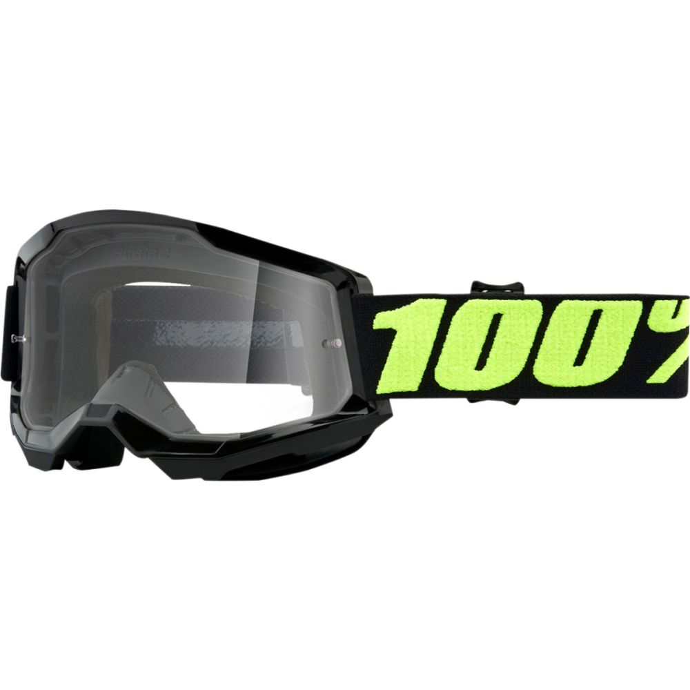 100% Strata 2 MX MTB Brille klar
