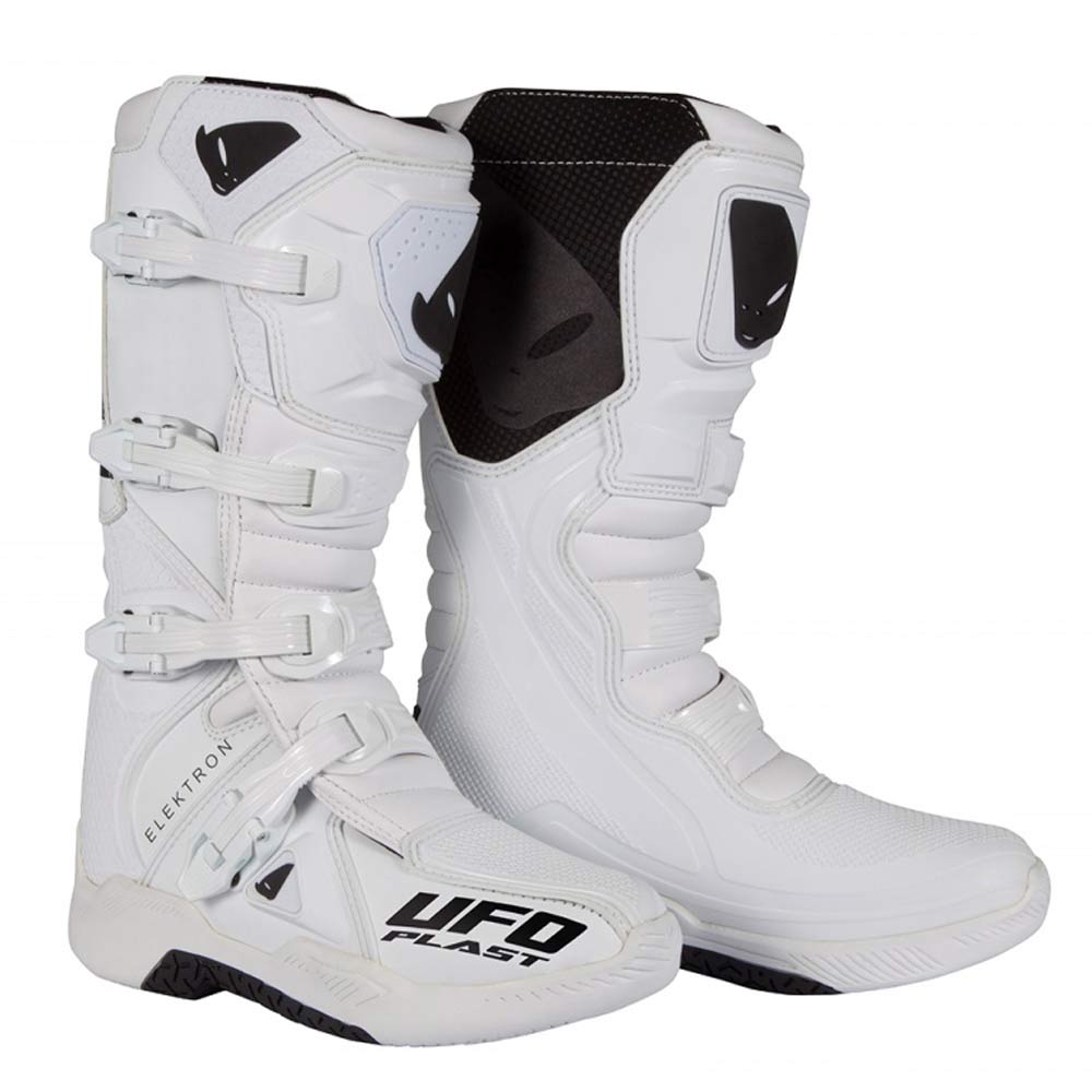 UFO Elektron Motocross Stiefel weiss