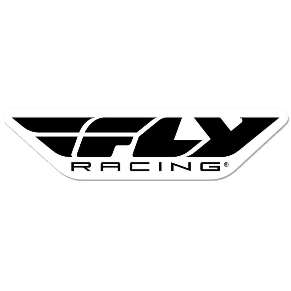 FLY RACING 10cm Aufkleber 4er Set