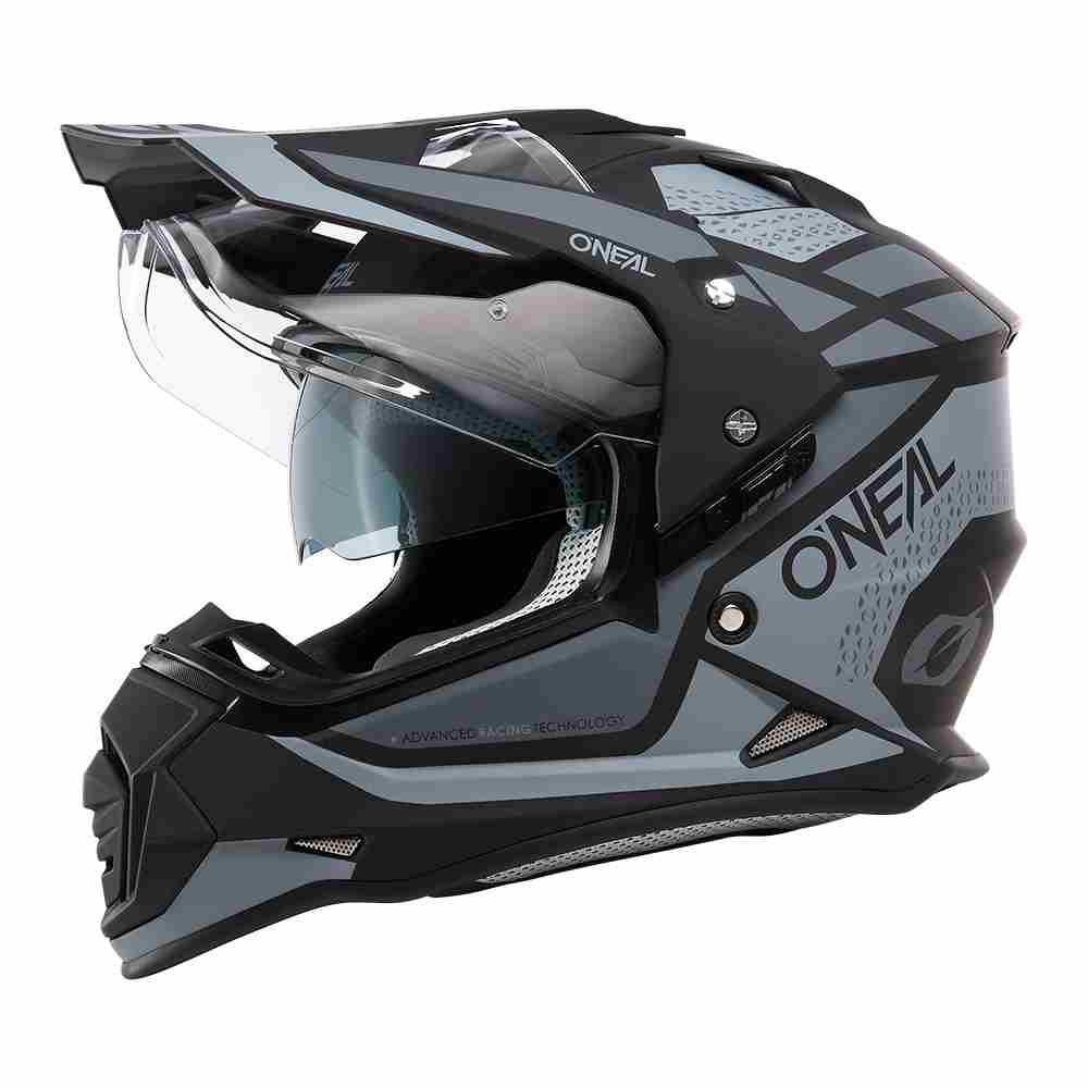 ONEAL Sierra R Enduro Motorrad Helm schwarz grau ONEAL Sierra R Enduro Motorrad Helm schwarz grau