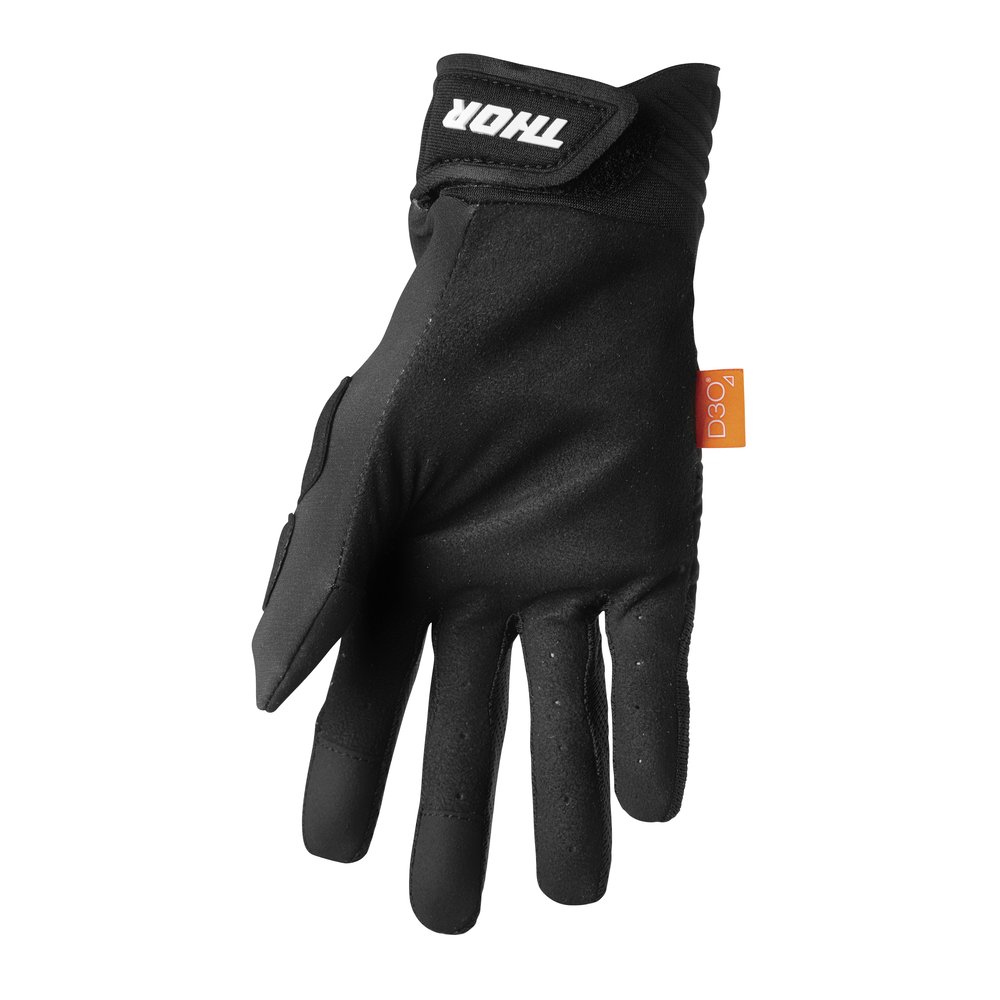 THOR Rebound Motocross Handschuhe schwarz weiss THOR Rebound Motocross Handschuhe schwarz weiss