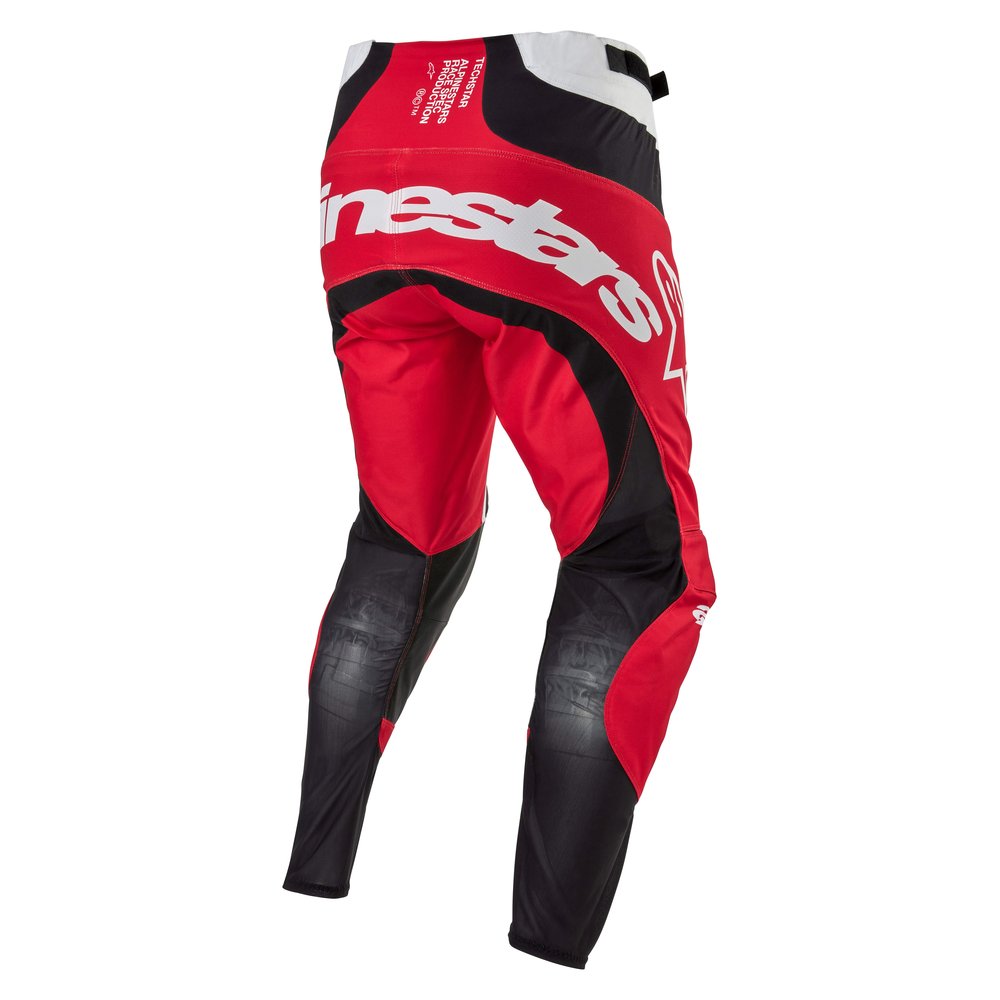 ALPINESTARS Techstar Ocur Motocross Hose rot weiss schwarz
