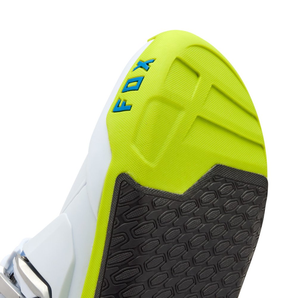 FOX MOTION BOOT Motocross Stiefel Blau/Gelb