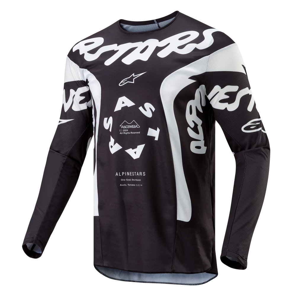 ALPINESTARS Racer Hana Kinder Jersey schwarz weiss