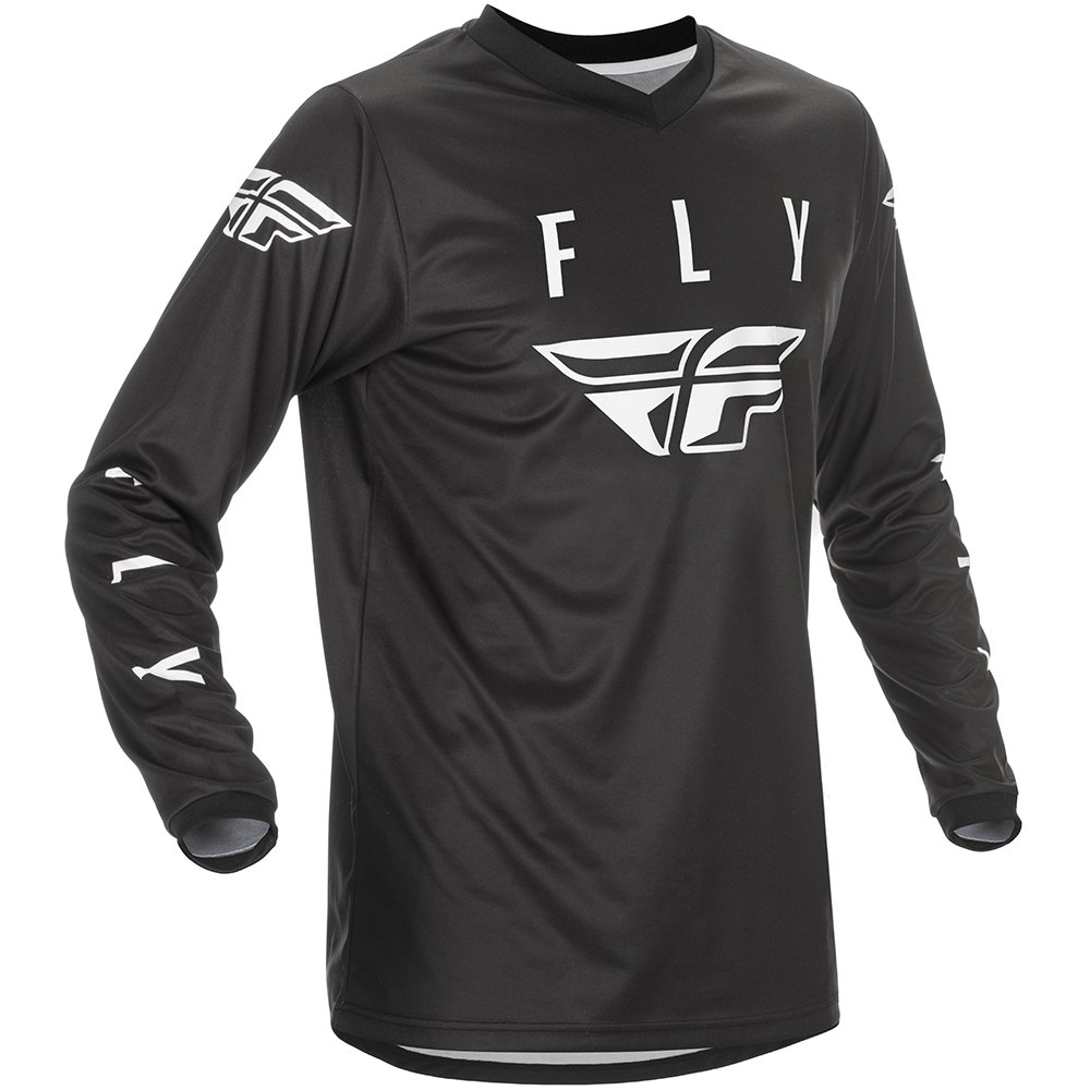 FLY Universal Jersey schwarz weiss