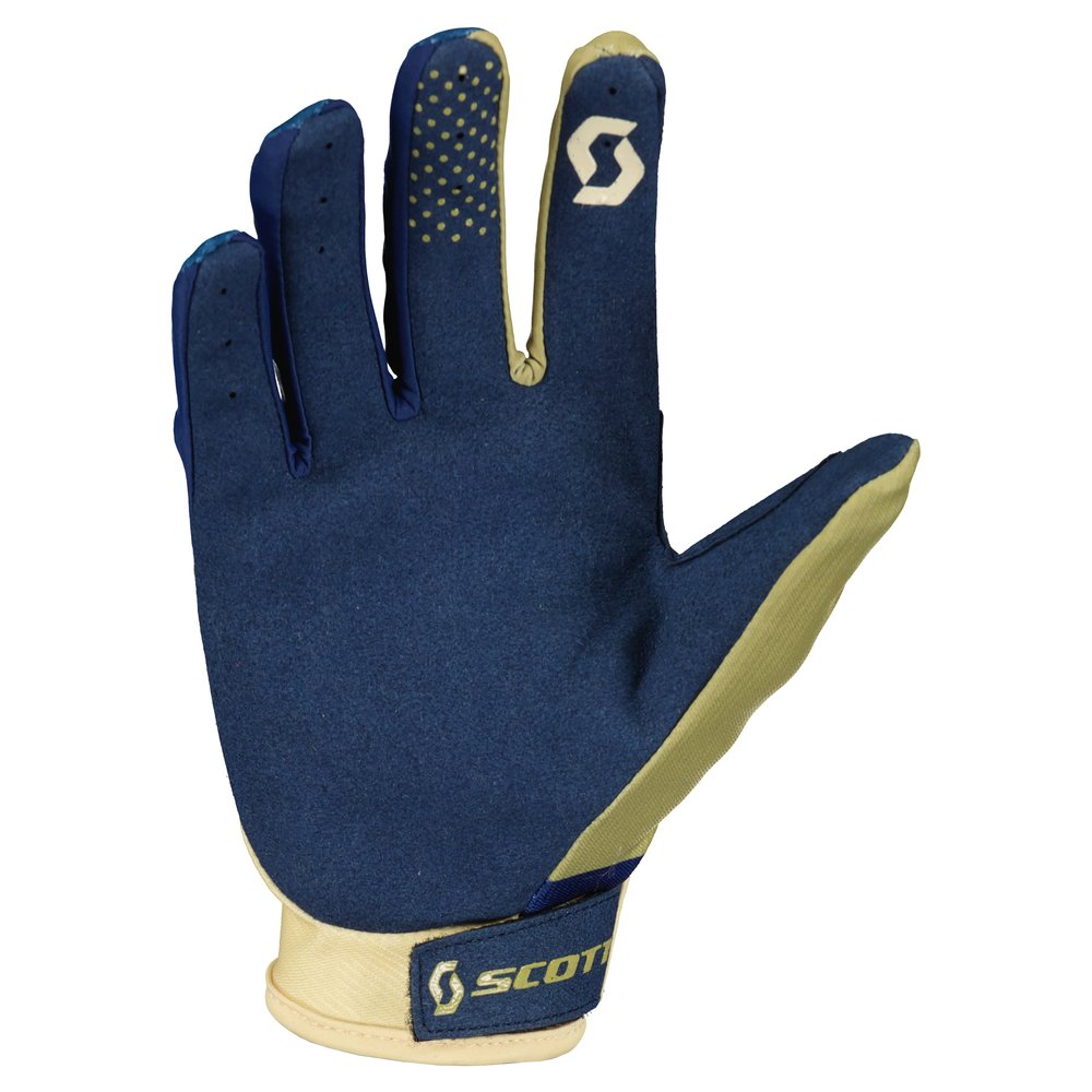 SCOTT 350 Track Evo Handschuhe beige tan blau SCOTT 350 Track Evo Handschuhe beige tan blau