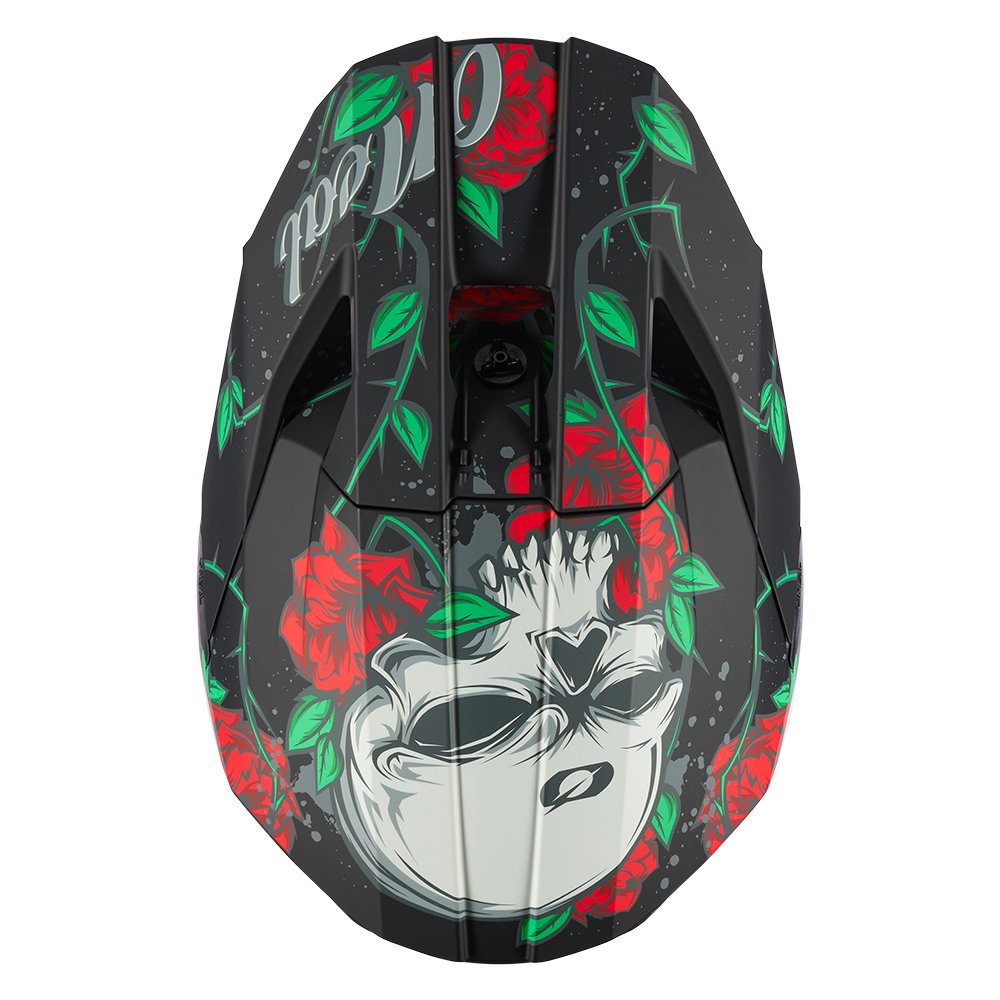 ONEAL 3SRS Youth Melancia Kinder Motocross Helm schwarz multi