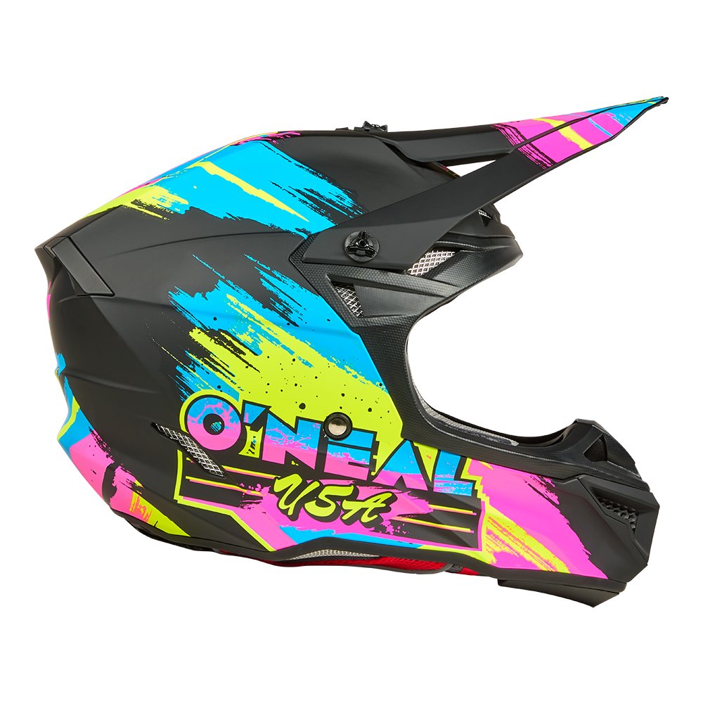 ONEAL 5SRS Polyacrylite Helm Reseda schwarz/neon