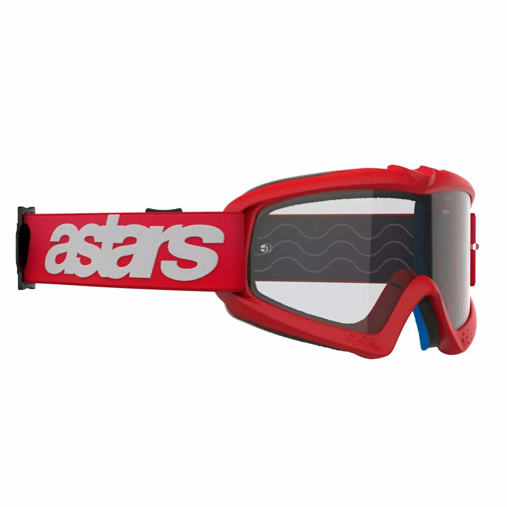 ALPINESTARS Vision Youth Blaze Kinder Brille rot klar Einheitsgröße