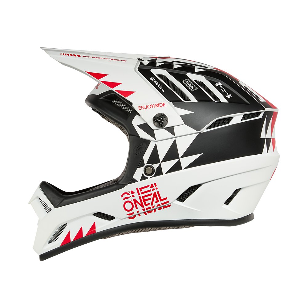 ONEAL Backflip Helm Knox weiss/schwarz