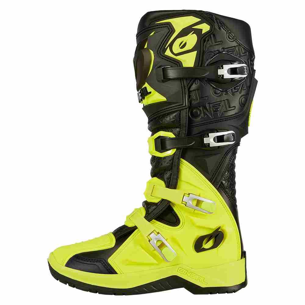 ONEAL RMX PRO Boot Motocross Stiefel schwarz neon gelb