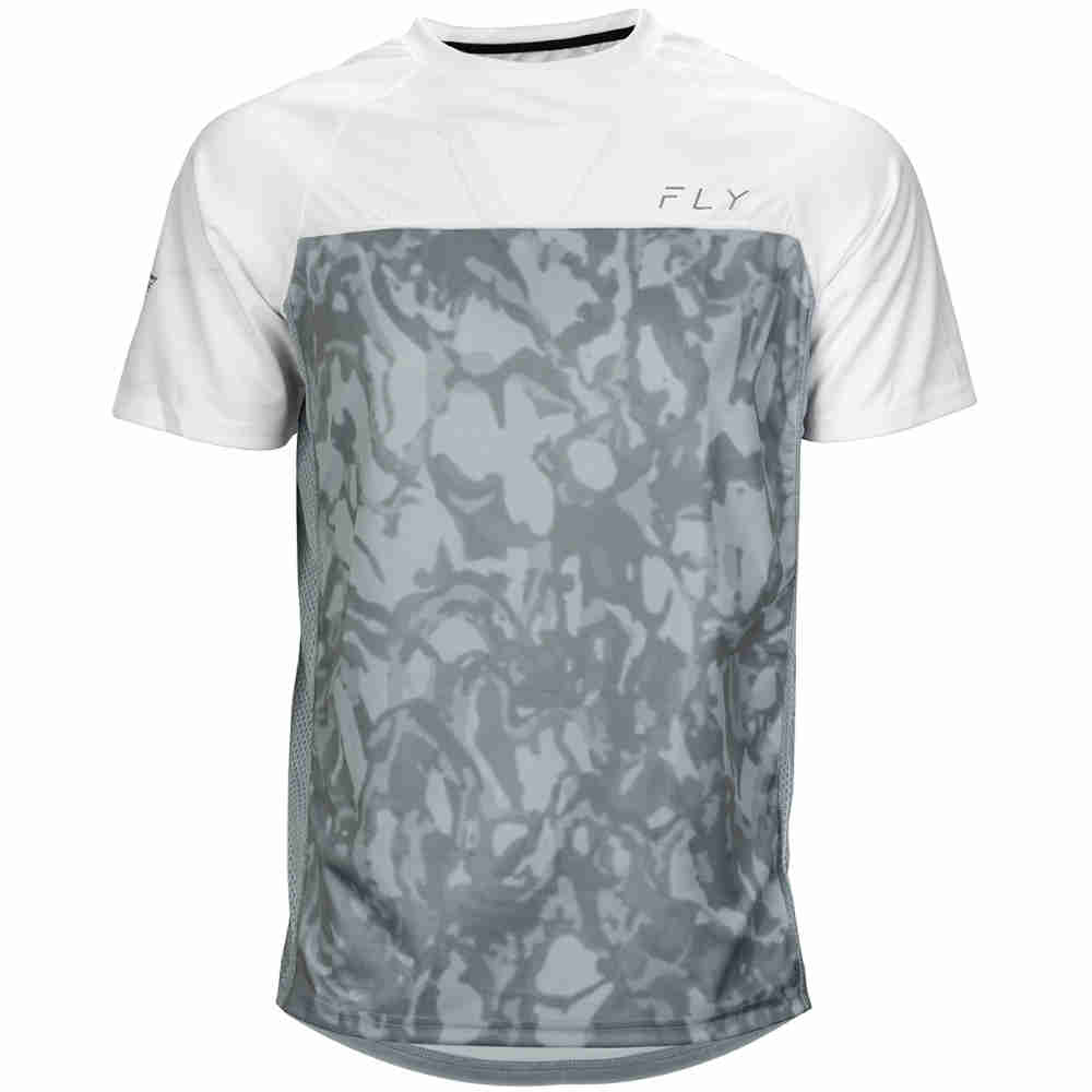 FLY Super D Jersey weiss grau camo FLY Super D Jersey weiss grau camo