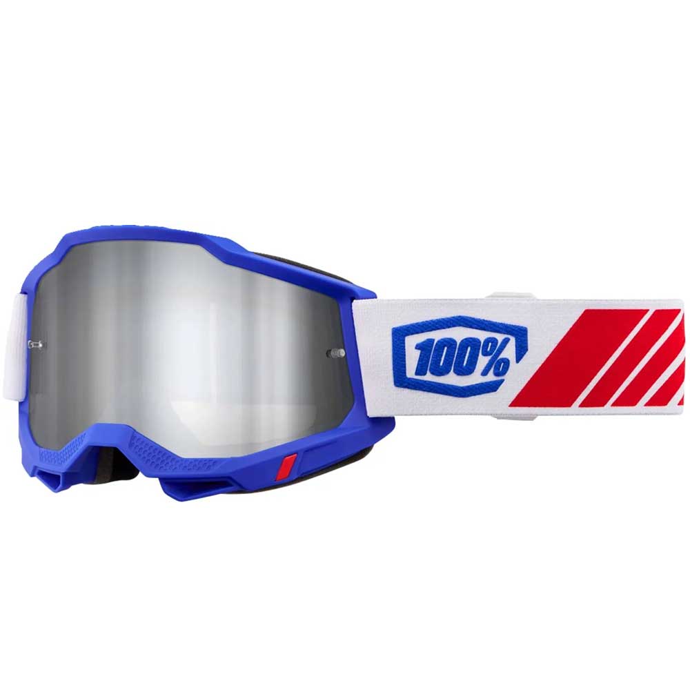 100% Accuri 2 Brille Kolby silber verspiegelt