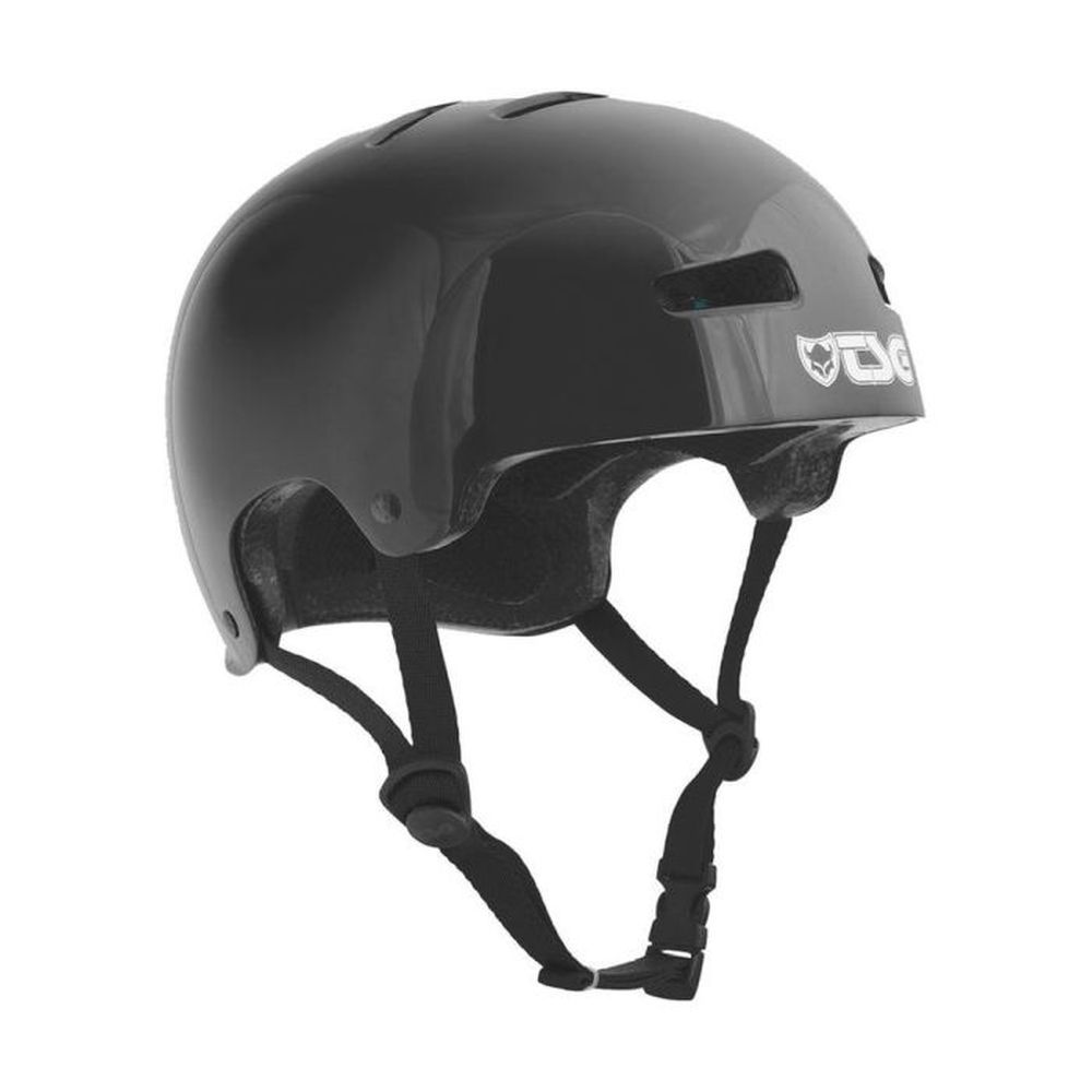 TSG Evolution Solid Colors Kids Kinder MTB Helm schwarz