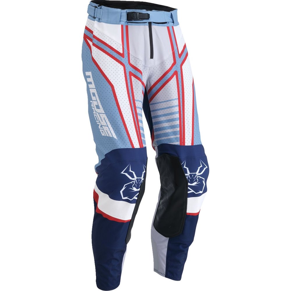 MOOSE RACING Agroid Motocross Hose grau blau