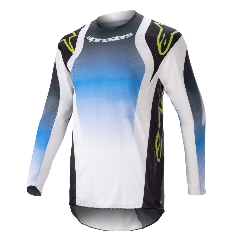 ALPINESTARS Techstar Push MX MTB Jersey blau weiss ALPINESTARS Techstar Push MX MTB Jersey blau weiss