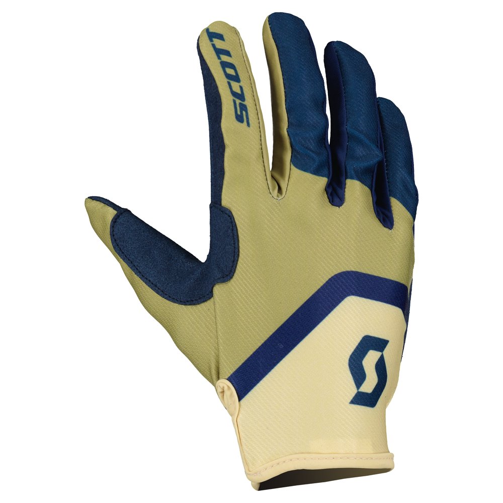 SCOTT 350 Track Evo Handschuhe beige tan blau SCOTT 350 Track Evo Handschuhe beige tan blau