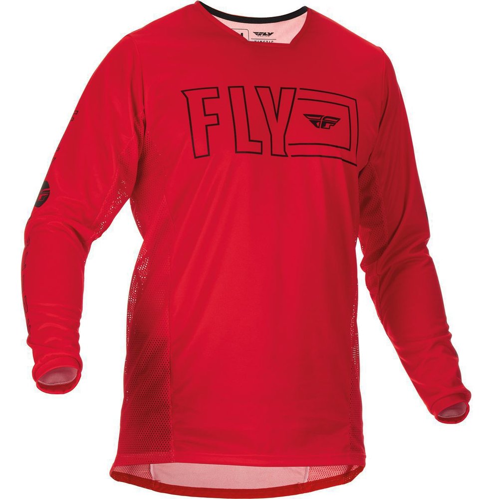 FLY Kinetic Fuel MX MTB Jersey rot schwarz FLY Kinetic Fuel MX MTB Jersey rot schwarz