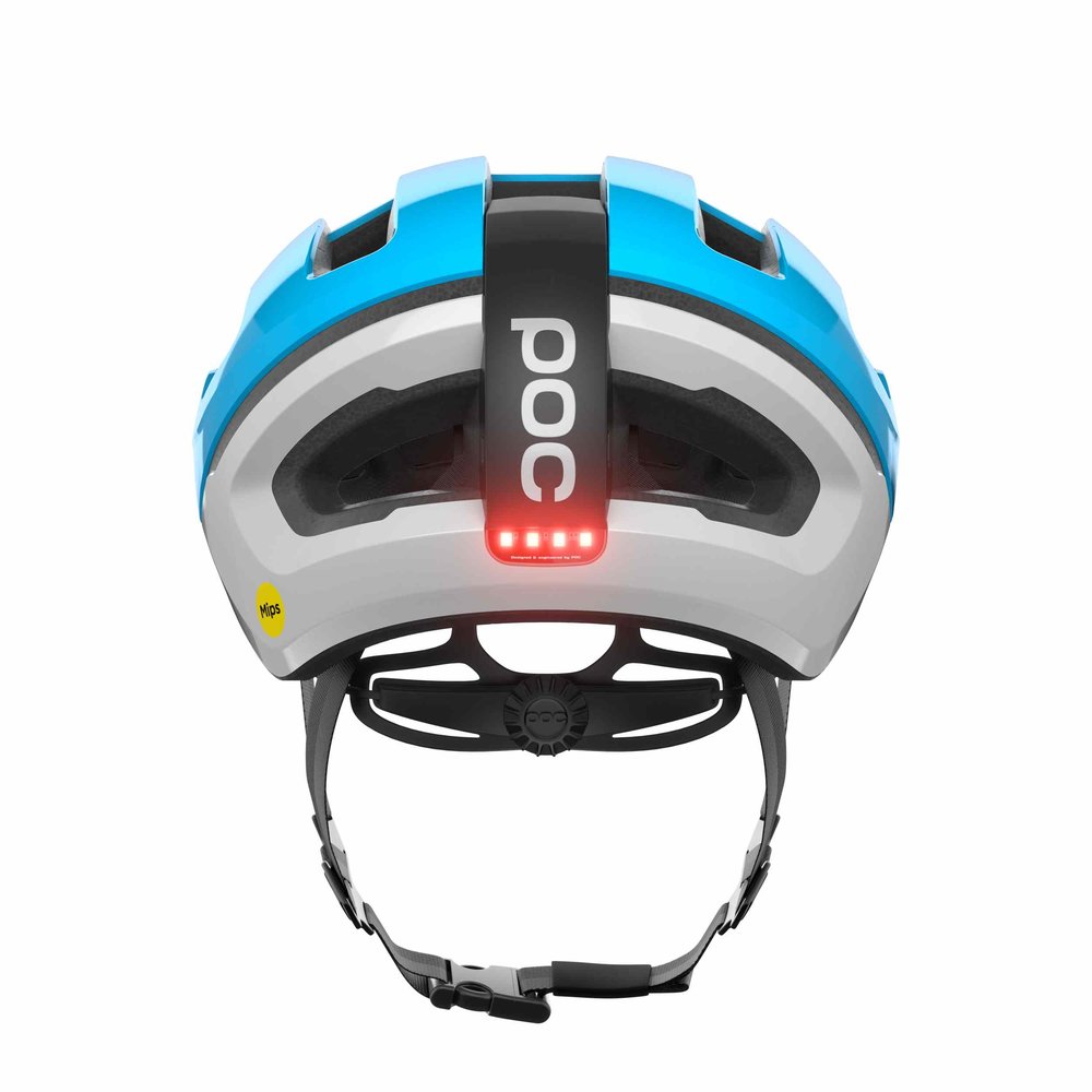 POC Omne Beacon MIPS Gravel Helm Kyanite Blue/Hydrogen White