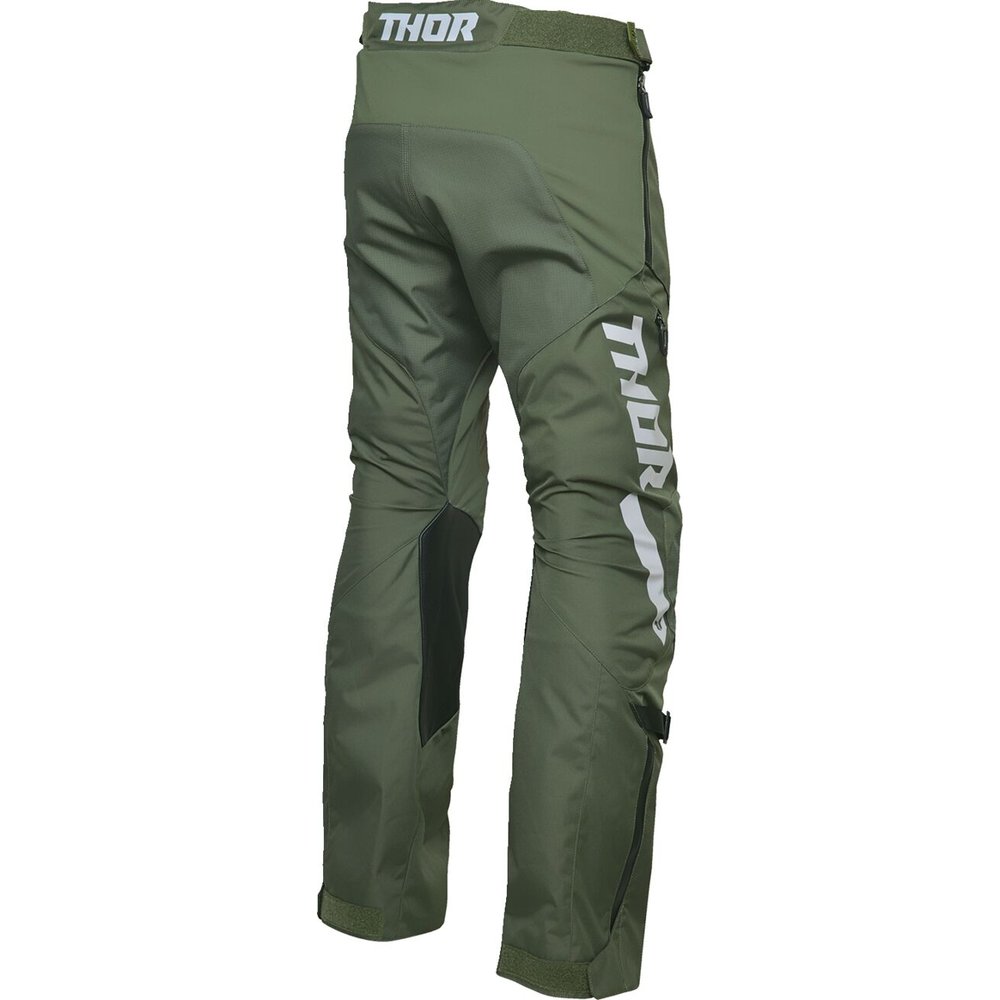 THOR Terrain Enduro Hose Otb army grün grau THOR Terrain Enduro Hose Otb army grün grau